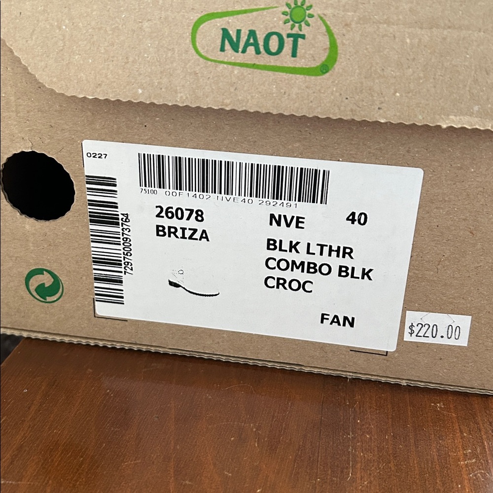 Naot Briza Black Leather Ankle Booties - Picture 2 of 6